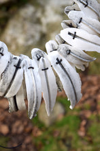 Load image into Gallery viewer, Long Feather Boa - Black/White