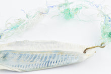 Load image into Gallery viewer, Green Ghost Fish Necklace