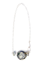 Load image into Gallery viewer, Mauve Pebble Bead necklace