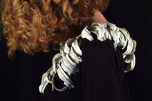 Load image into Gallery viewer, Long Feather Boa - Black/White
