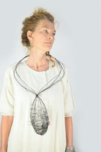 Load image into Gallery viewer, Mauve Fish Trap neckpiece
