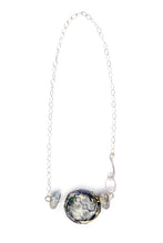 Load image into Gallery viewer, Mauve Pebble Bead necklace
